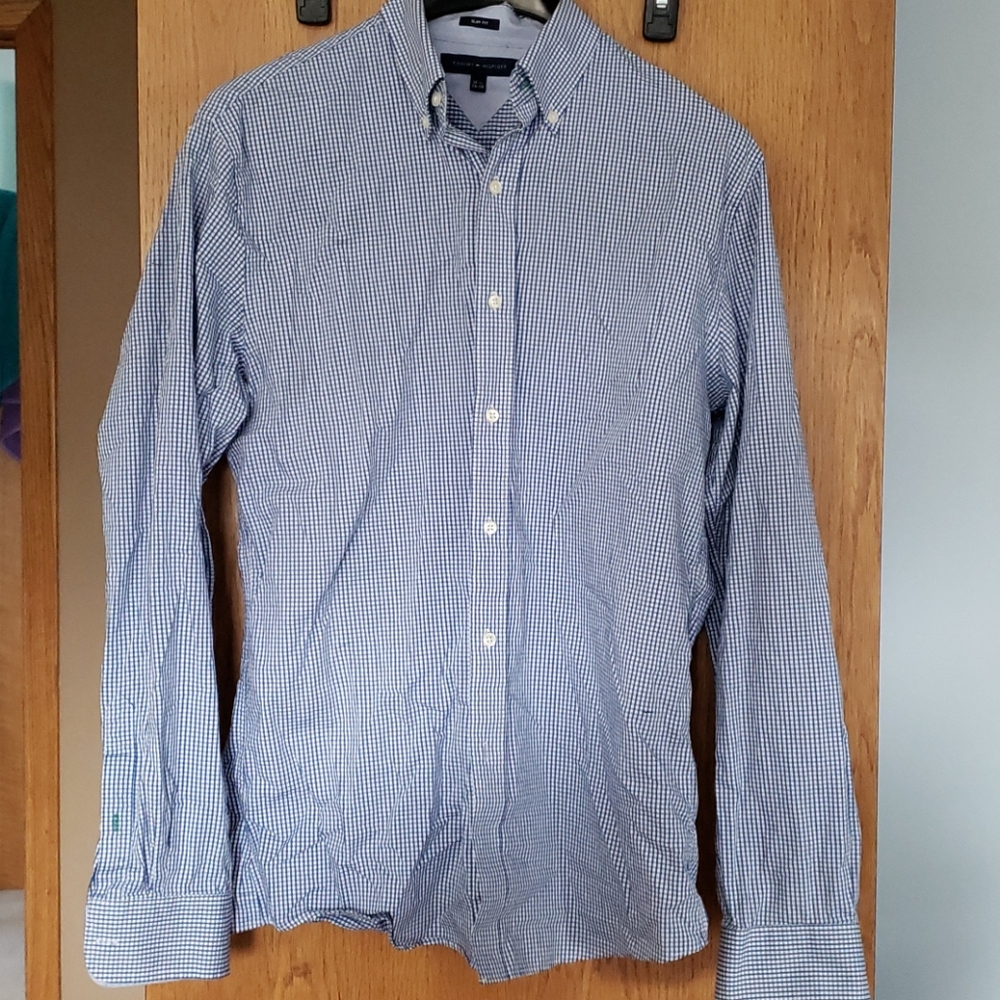 Tommy Hilfiger long sleeve button-down dress shirt